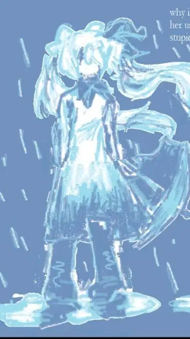 ai character: weather girl background