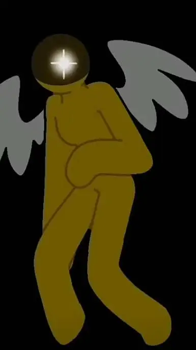 ai character: Yellow  background