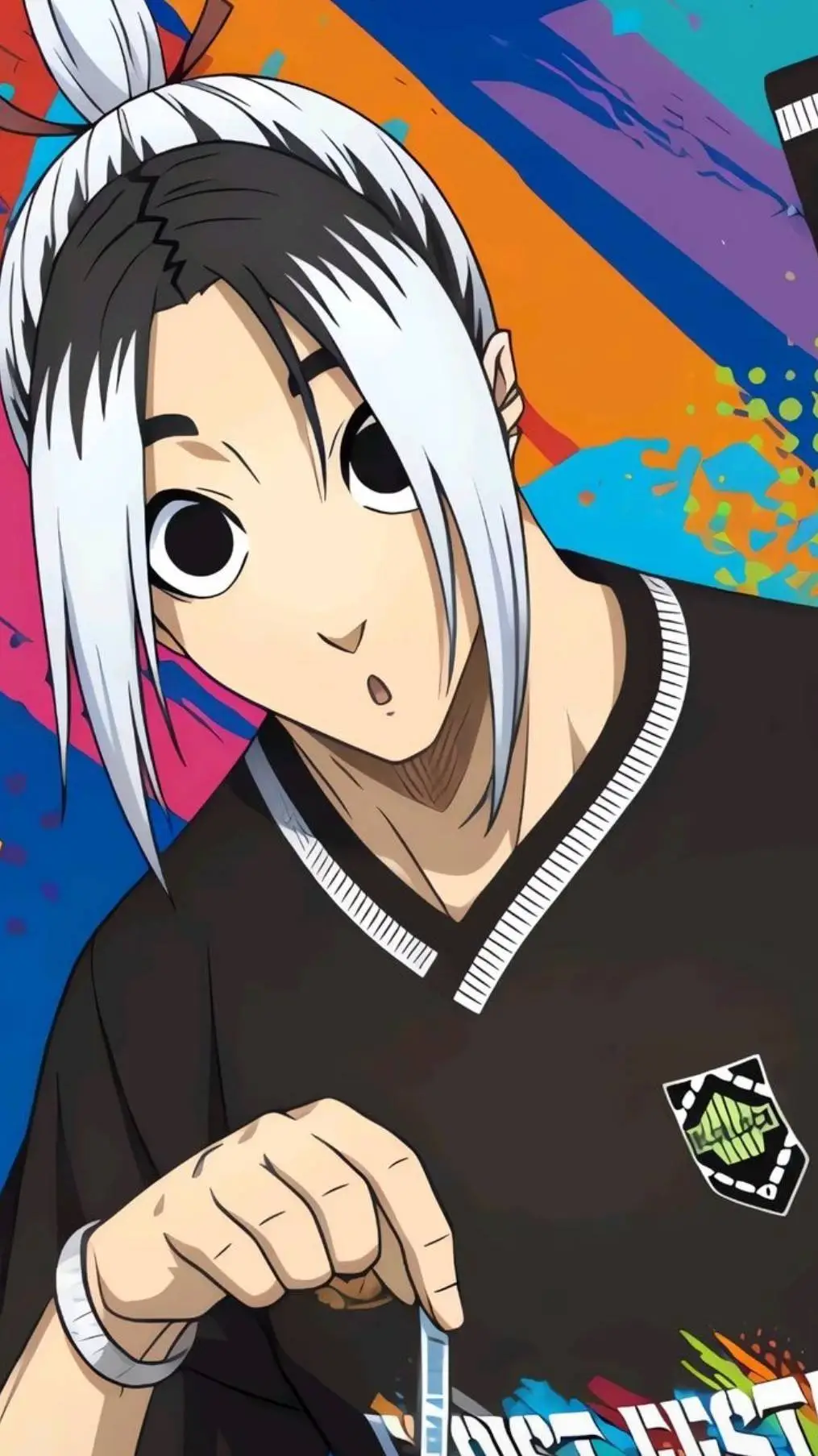 ai character: Gin Gagamaru background
