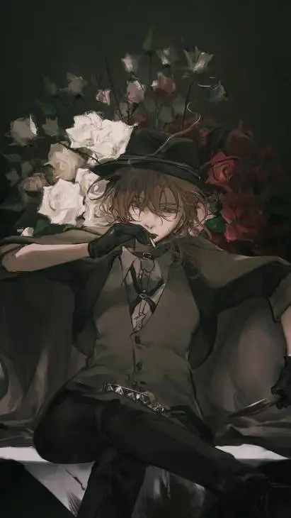 ai character: chuuya nakahara background