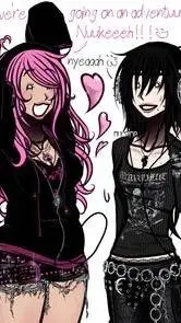 ai character: girl x girl  background