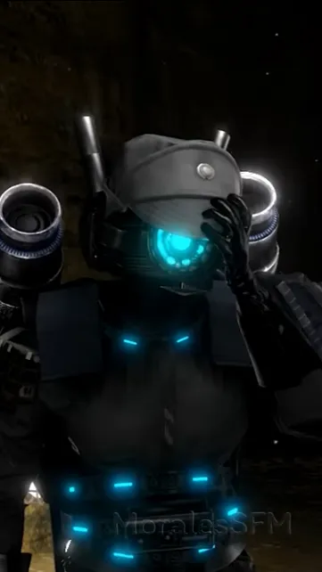 ai character: Titan camerawoman2 background