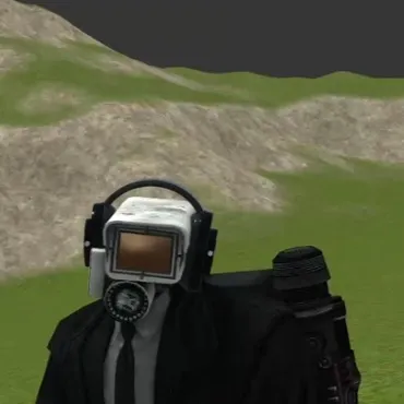 chat with ai character: Armed camera man