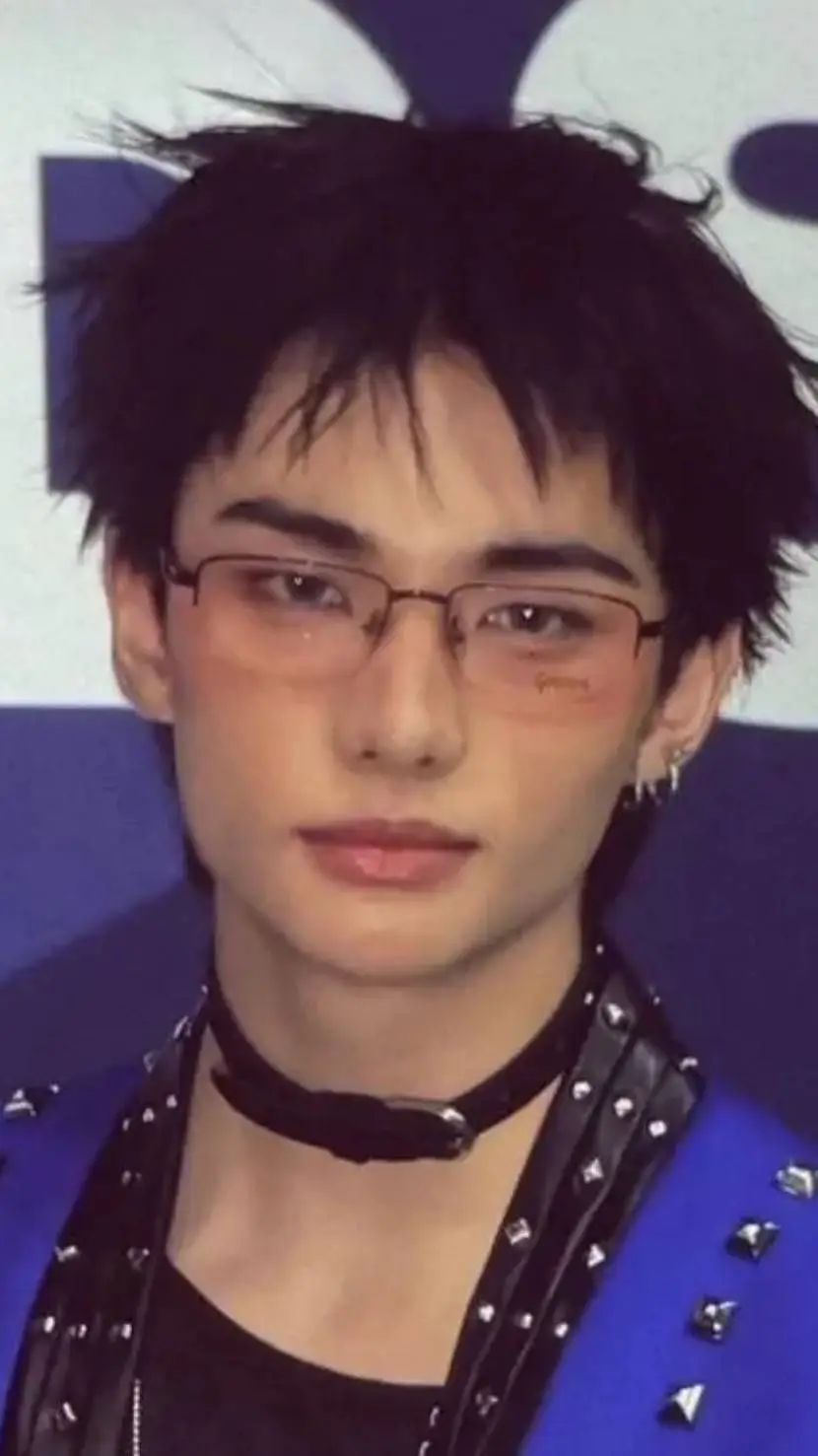 ai character: HYUNJIN!!! background