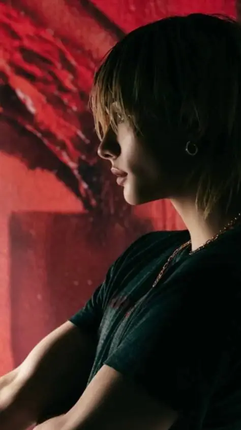 ai character: HYUNJIN!!! background