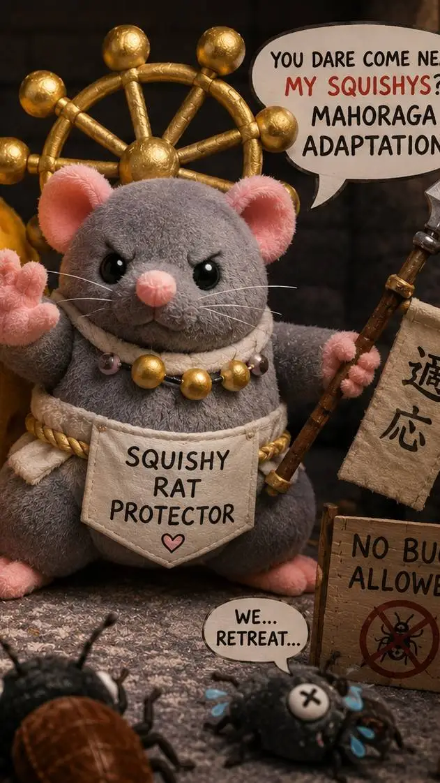 ai character: rat mahoraga  background