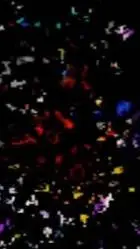 ai character: glitch  background