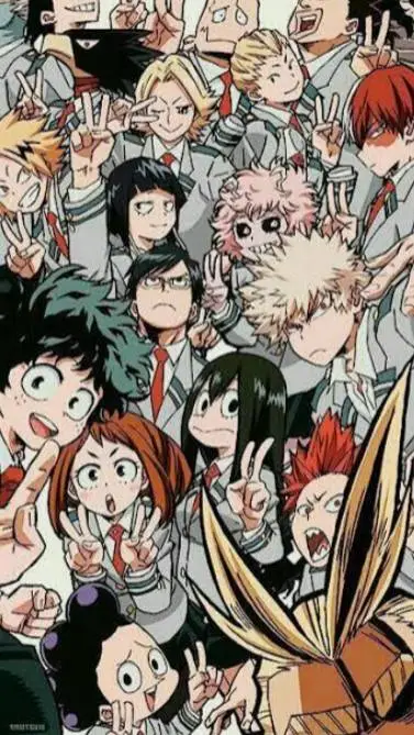 ai character: la nueva en mha  background