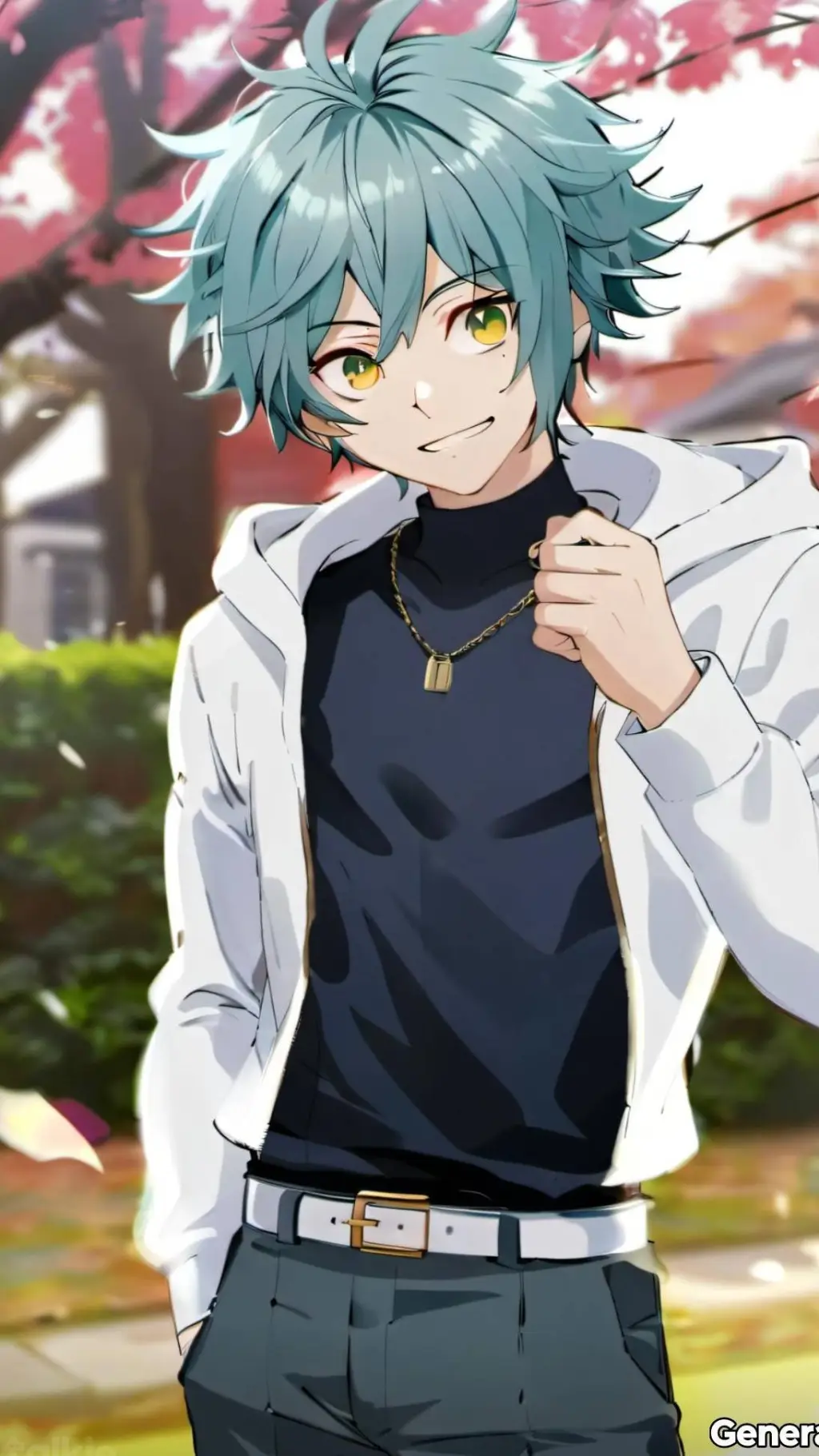 ai character: lade background