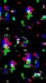 ai character: Glitch oc  background