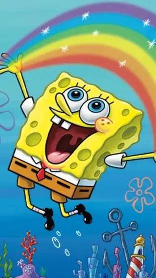 ai character: SpongeBob background