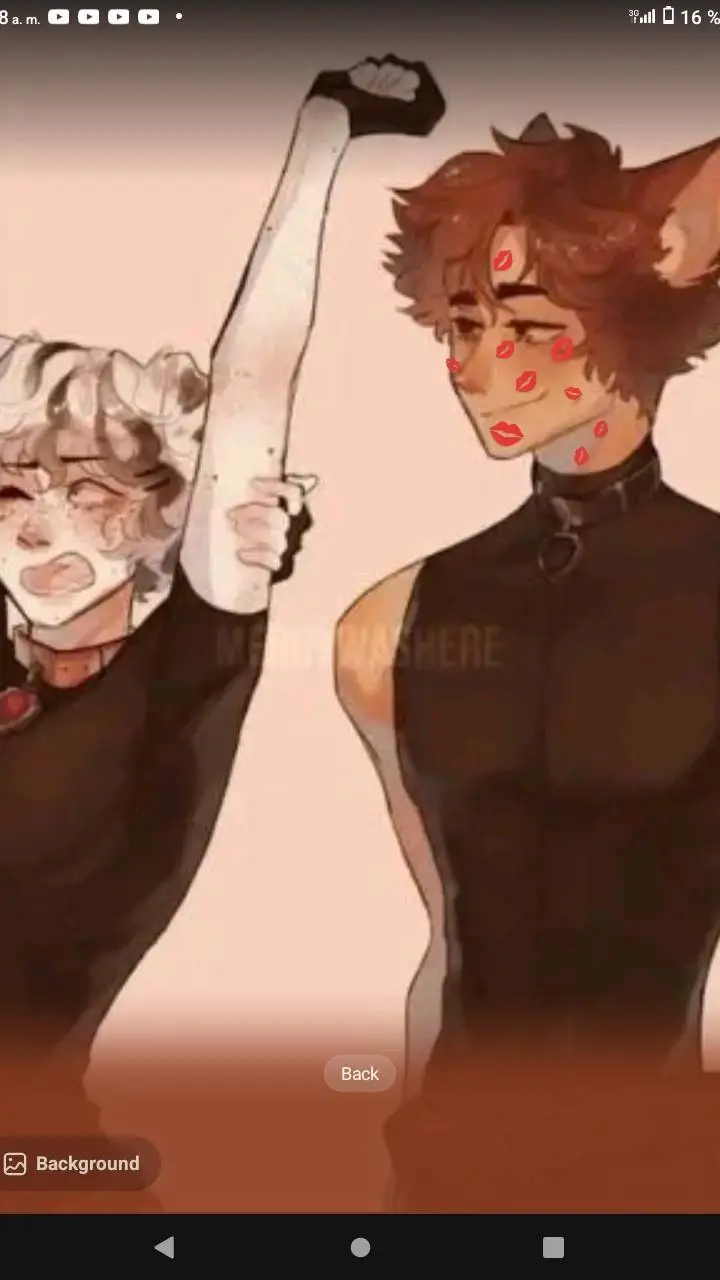 ai character: q paso aqui!? background
