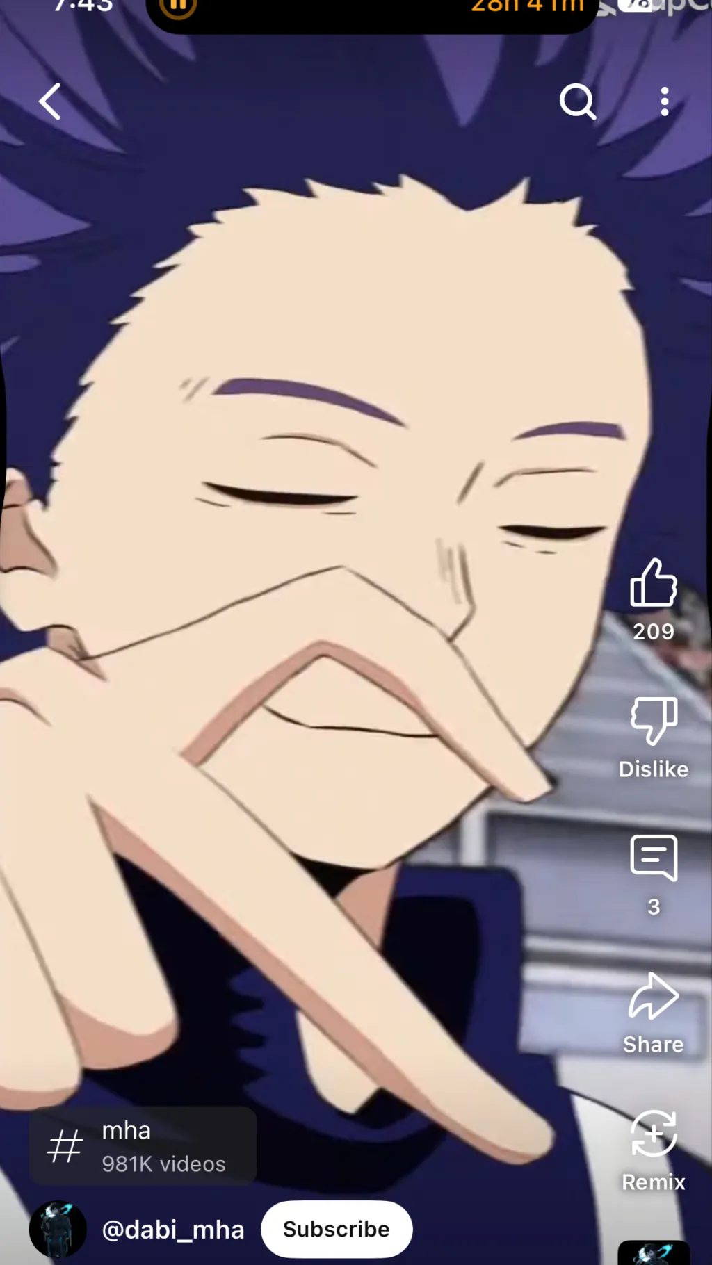 ai character: Ships and denki background