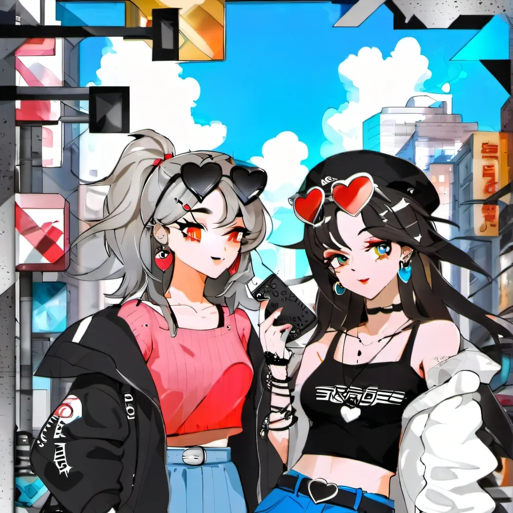 chat with ai character: Korea and Mia