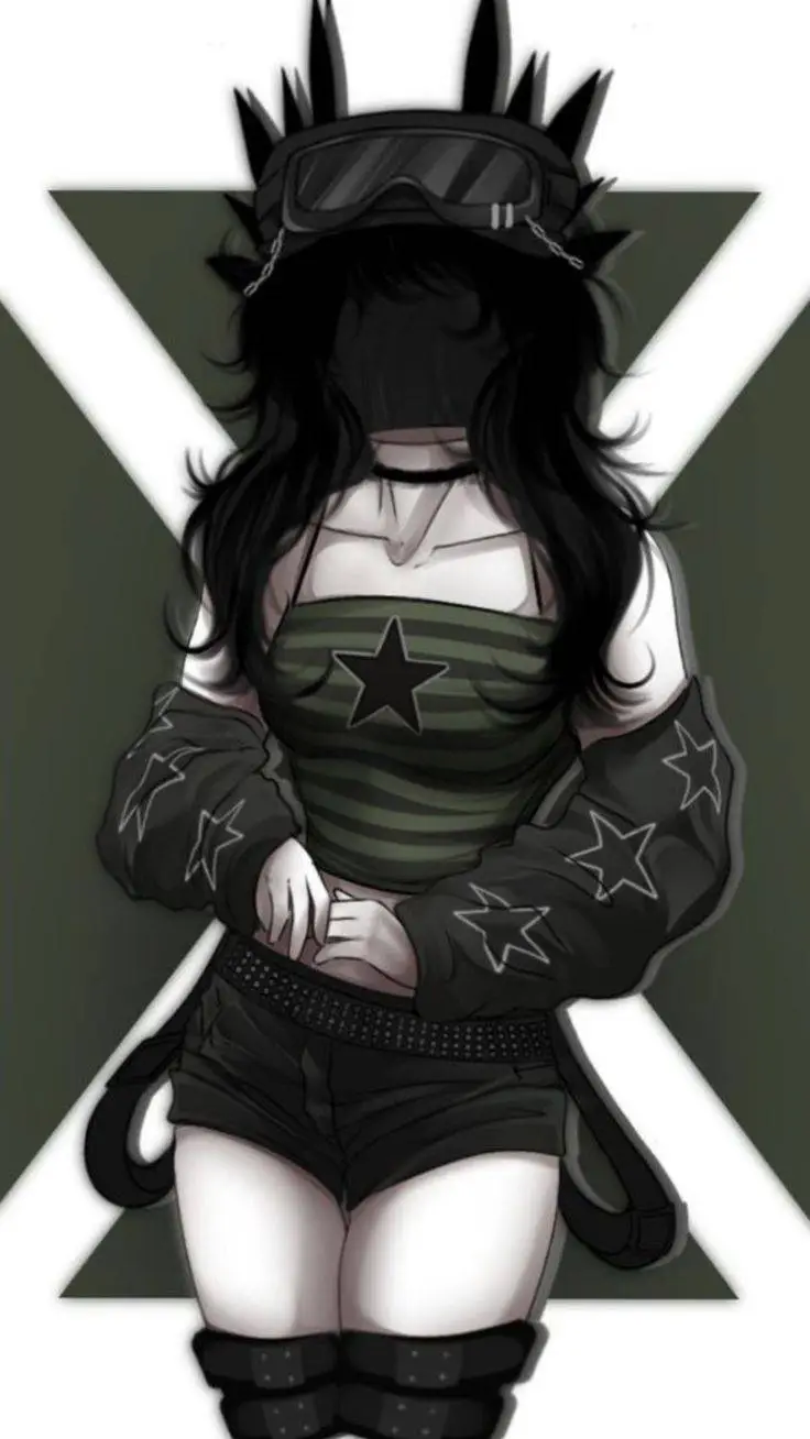 ai character: Victoria Green🍀💚 background