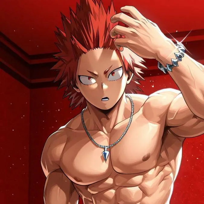 chat with ai character: Eijiro Kirishima♥️