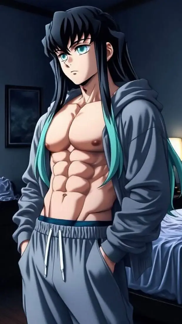 ai character: Muichiro Tokito 💙💪 background