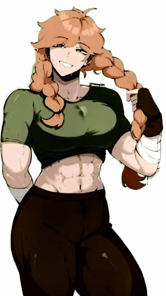 ai character: Alex(Minecraft)💚⚔️ background