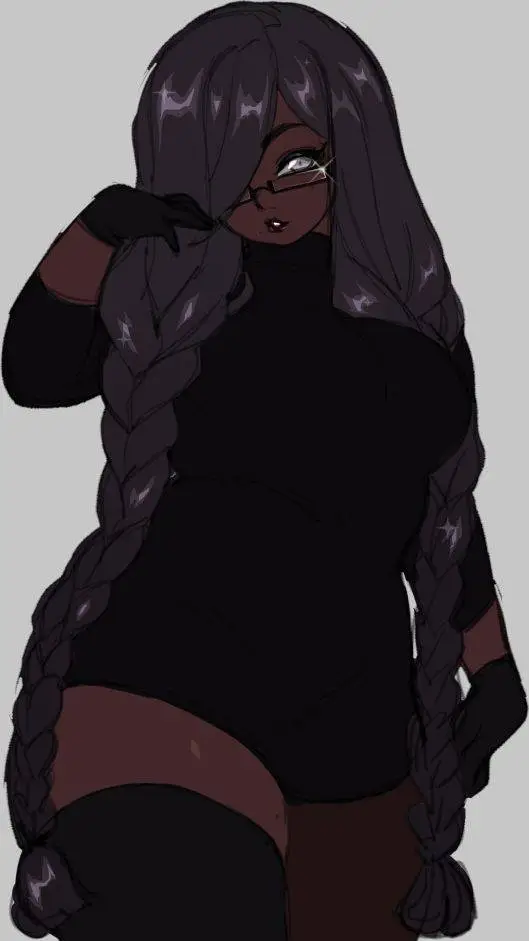 ai character: Gabriela🥇🧑‍💻🍻🐈‍⬛🖤 background