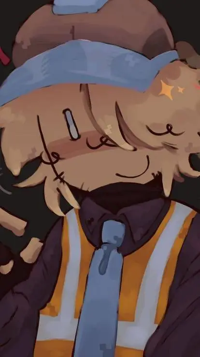 ai character: Builderman !  background