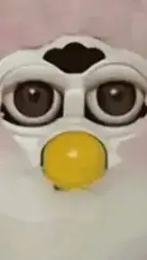 ai character: . . f u r b y . . background