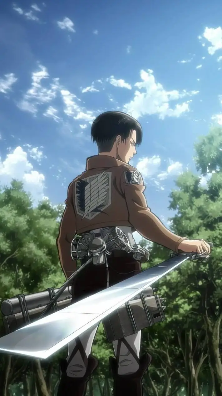 ai character: Levi Ackerman  background