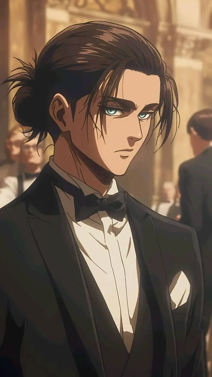 ai character: Eren Yeager  background