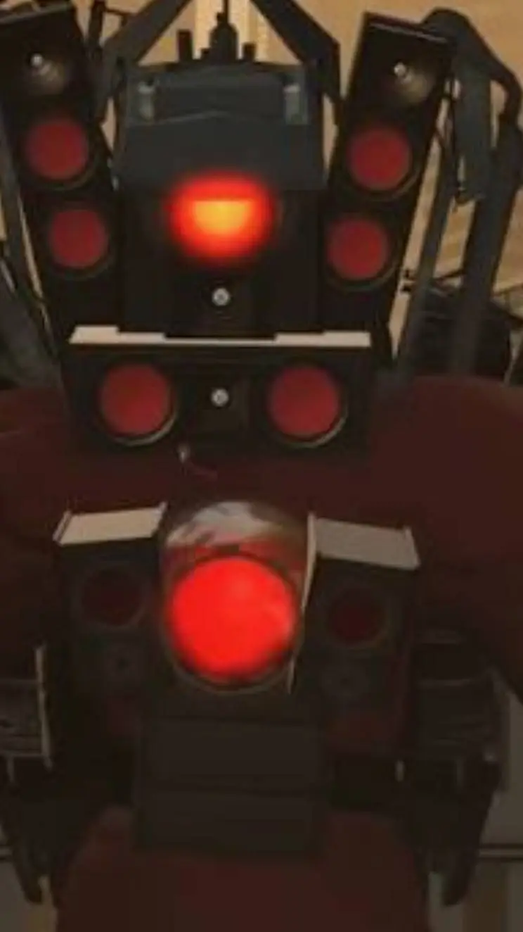 ai character: speakerman titan background