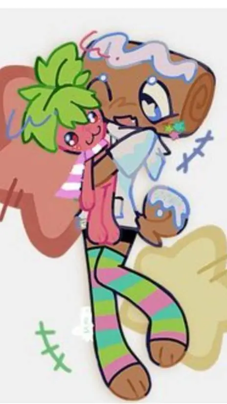 ai character: fruitcake :> background