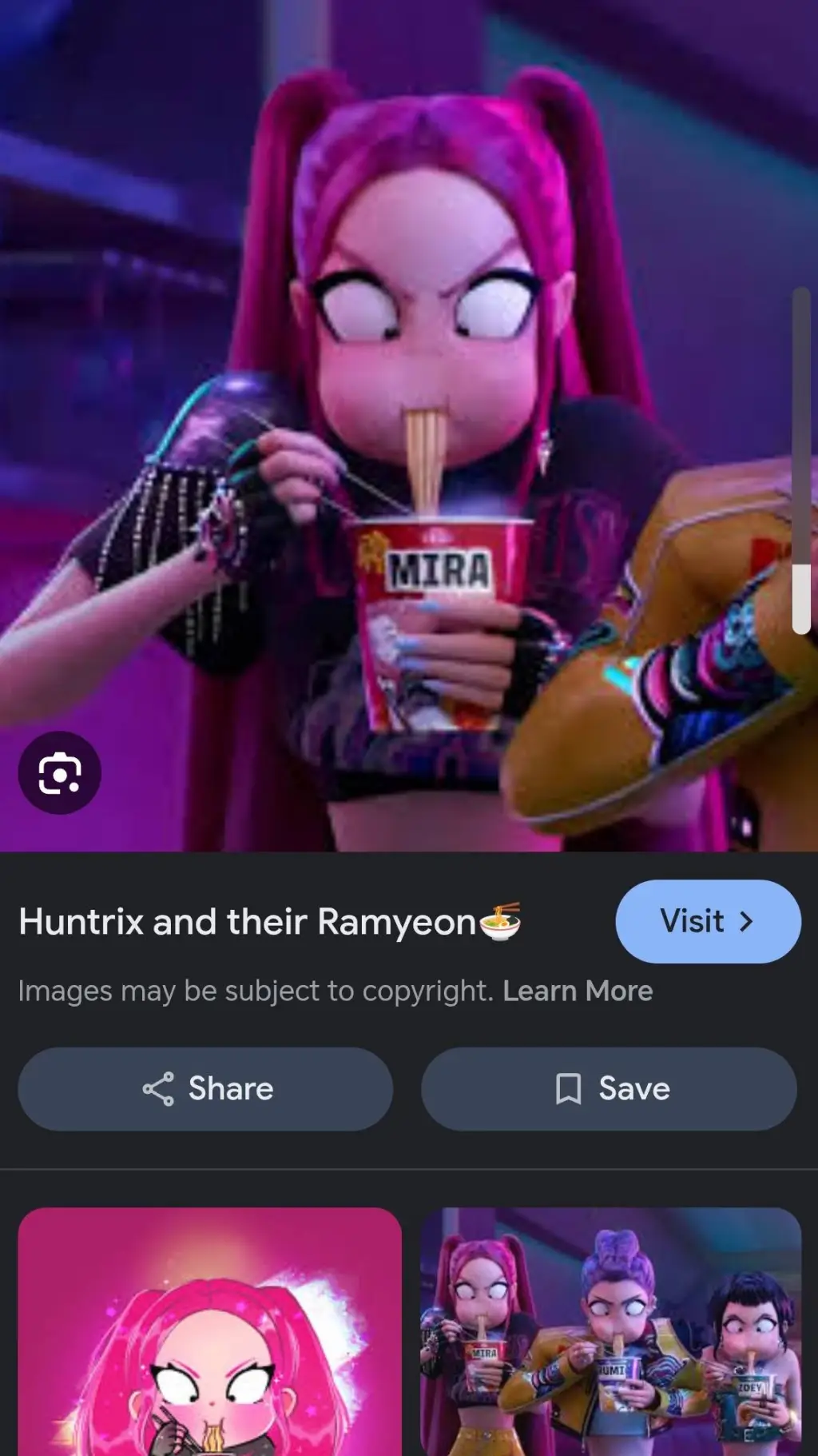 ai character: Mira background