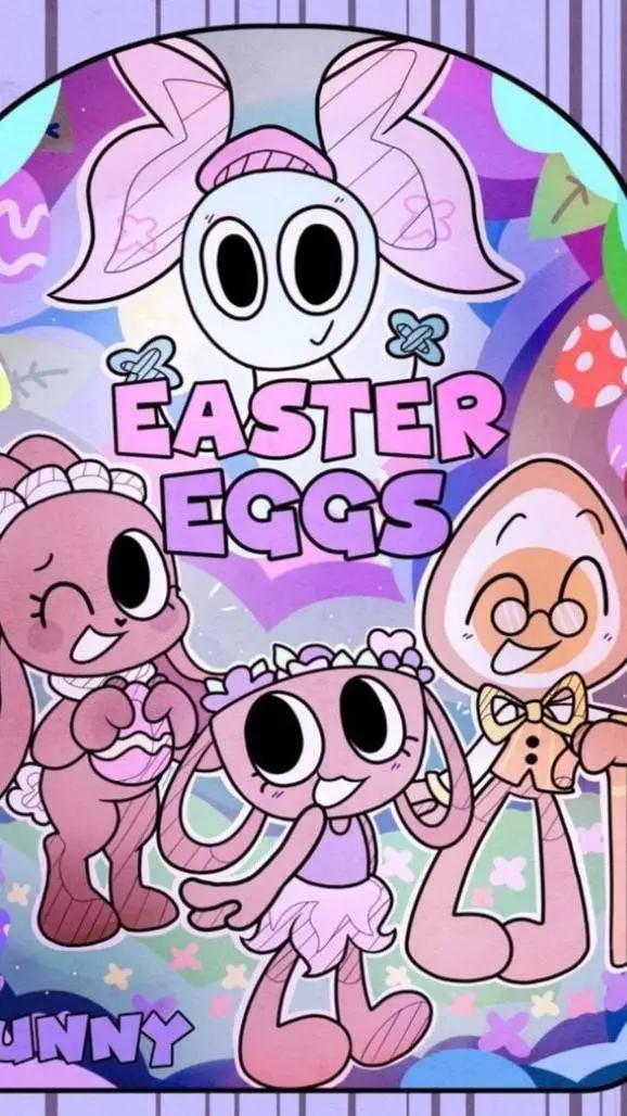 ai character: 🧺•Dw Easter!•🐰 background