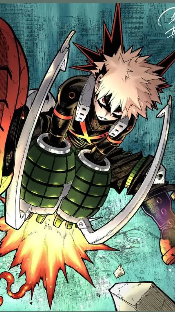 ai character: bakugo background