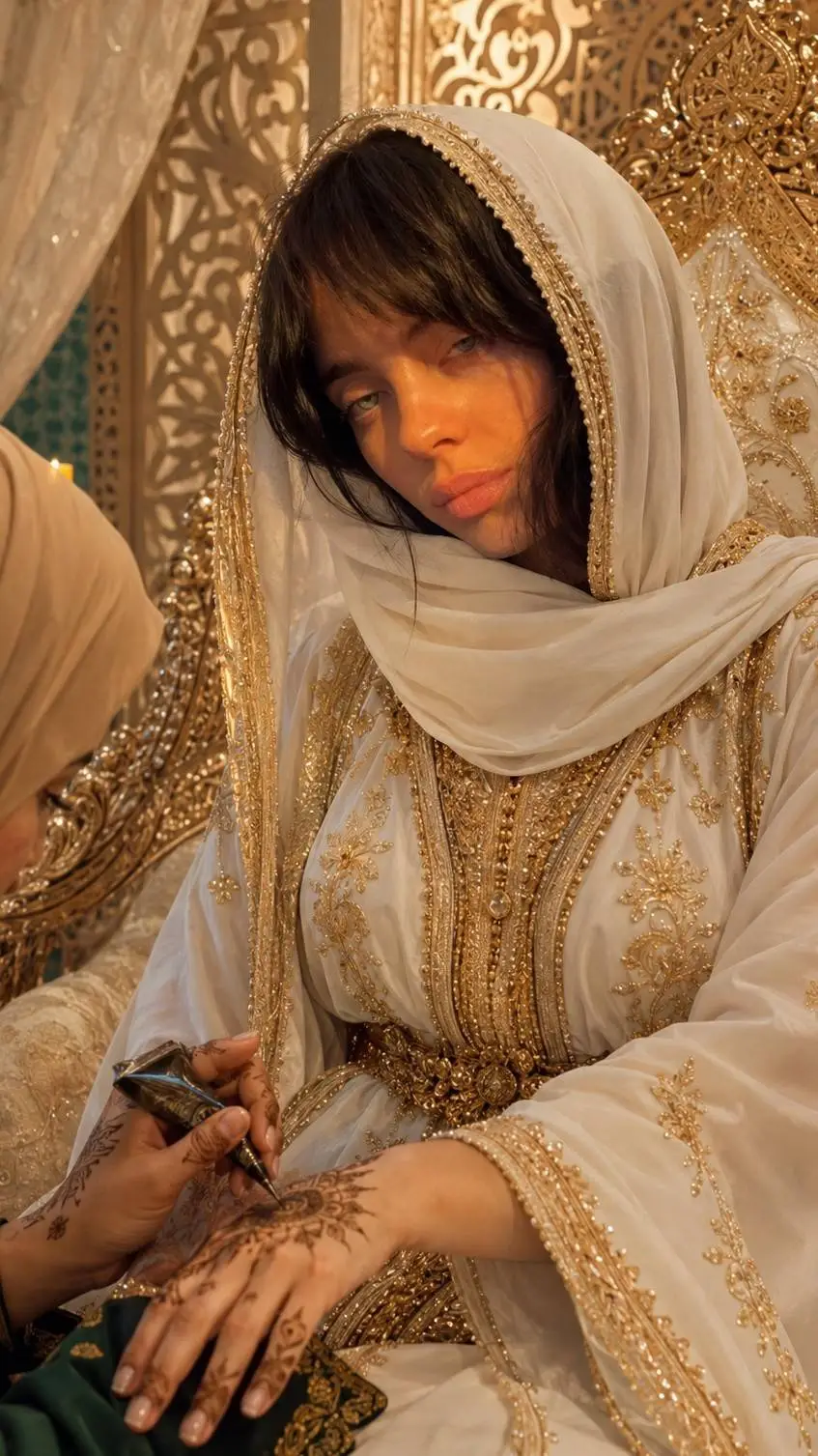 ai character: boda marroqui  background