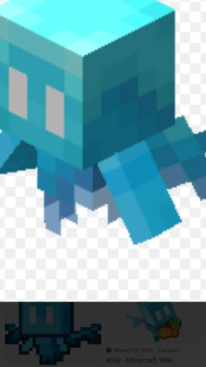 ai character: allay background