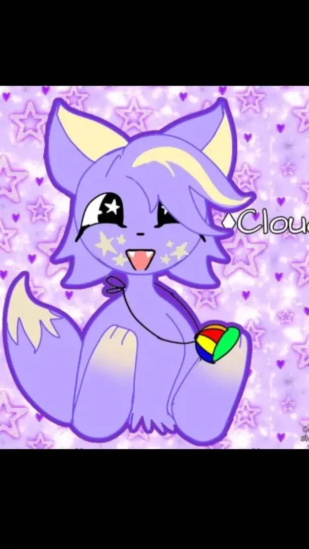 ai character: cloud background
