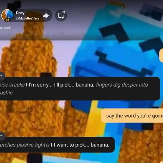 chat with ai character: doey