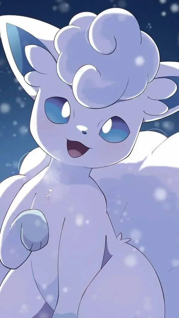 ai character: Vulpix (Alola) background