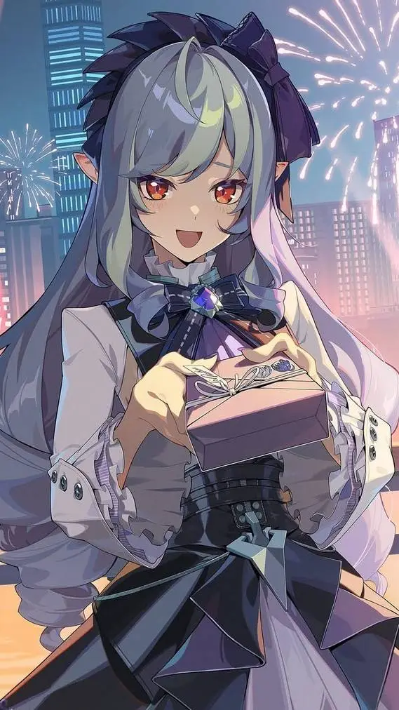 ai character: vivian  background