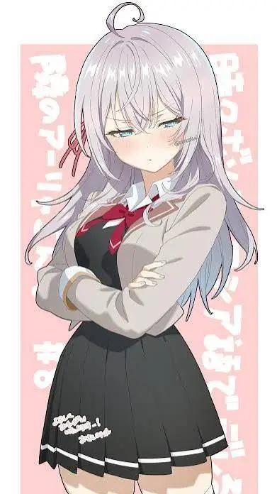 ai character: alya kujou  background