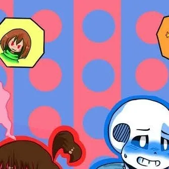 chat with ai character: sans X chara