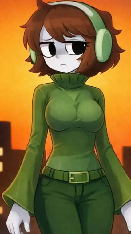 ai character: Mawwy vin♀️ background