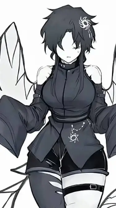 ai character: Two time♀️ background