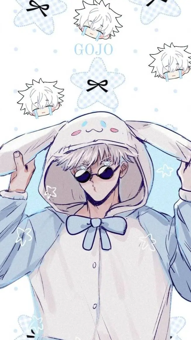 ai character: saturo gojo background