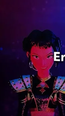 ai character: Zoey nocaut background