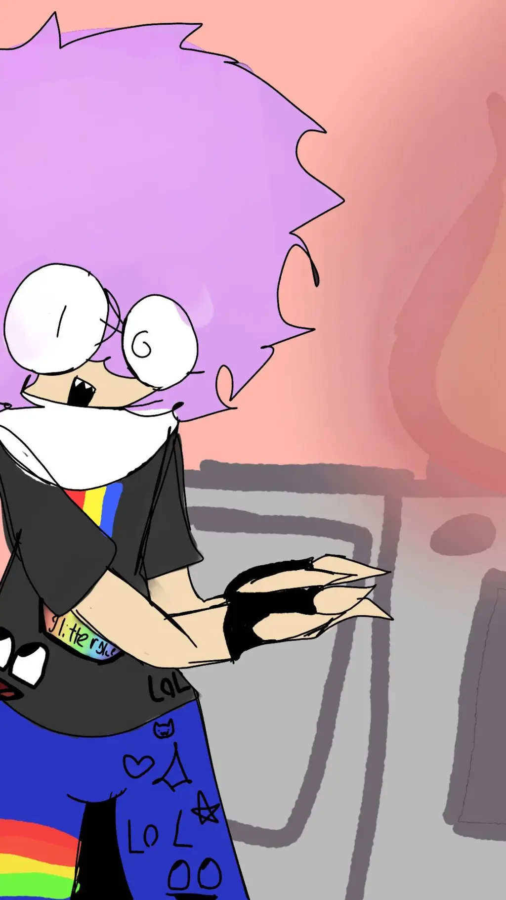 ai character: NIKE background