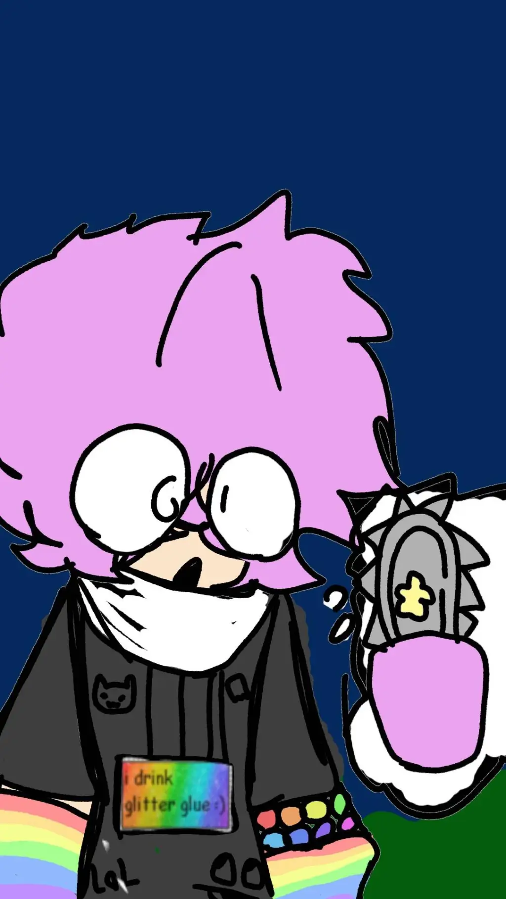 ai character: NIKE PND background