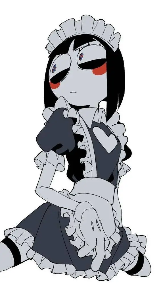 ai character: Maid Pomni background