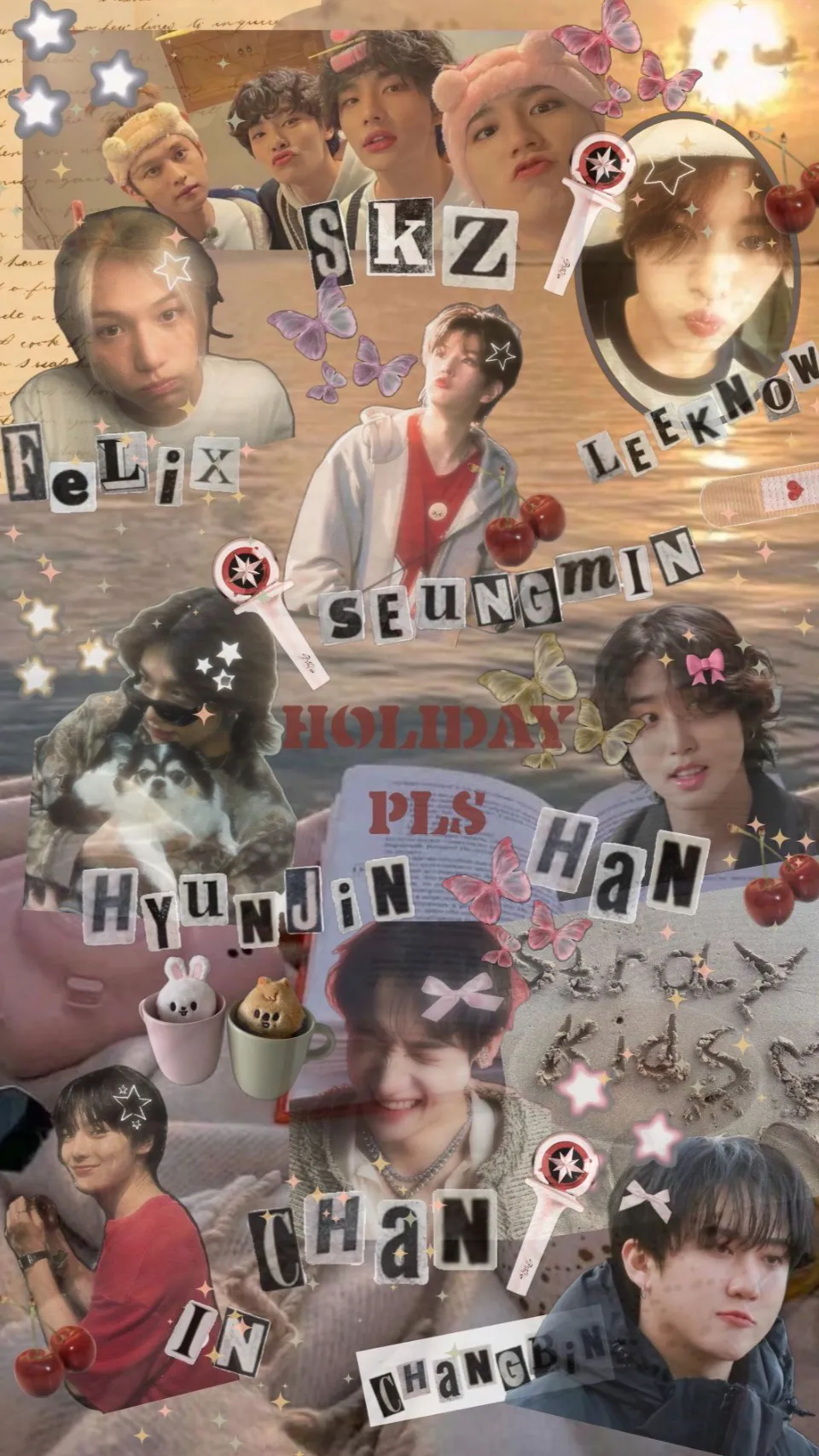 ai character: Stray kids background