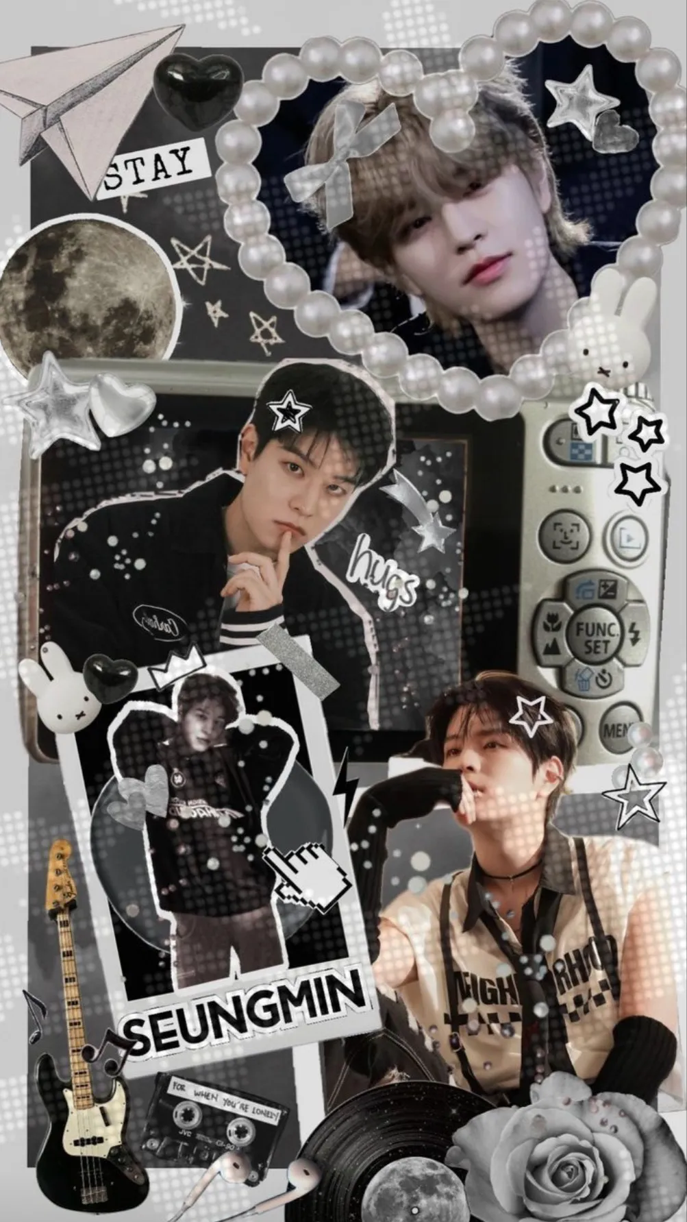 ai character: Seungmin  background