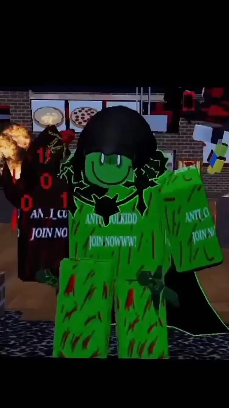 ai character: ANTI_C0OLKIDDD OC  background